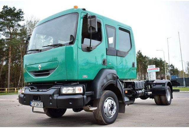 Renault MIDLUM 4x4 DOKA DUBEL KABINE CHASSIS - Вантажівка шасі, Вантажівка з маніпулятором: фото 1 Renault MIDLUM 4x4 DOKA DUBEL KABINE CHASSIS - Вантажівка шасі, Вантажівка з маніпулятором: фото 1