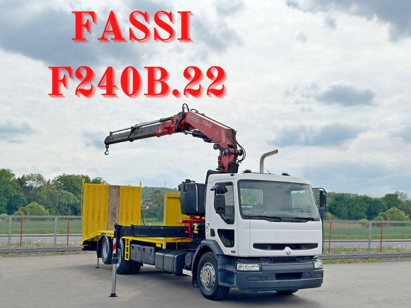 Renault PREMIUM 320 * FASSI F240B.22 + FUNK* TOP - Евакуатор: фото 1 Renault PREMIUM 320 * FASSI F240B.22 + FUNK* TOP - Евакуатор: фото 1