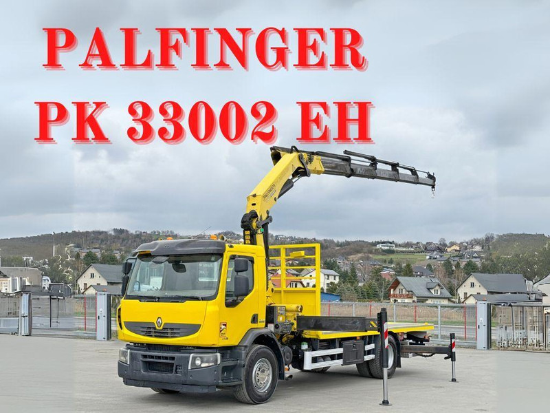 Renault PREMIUM 430 DXI* PK 33002 EH/FUNK * TOPZUSTAND - Бортова вантажівка/ Платформа, Вантажівка з маніпулятором: фото 1 Renault PREMIUM 430 DXI* PK 33002 EH/FUNK * TOPZUSTAND - Бортова вантажівка/ Платформа, Вантажівка з маніпулятором: фото 1