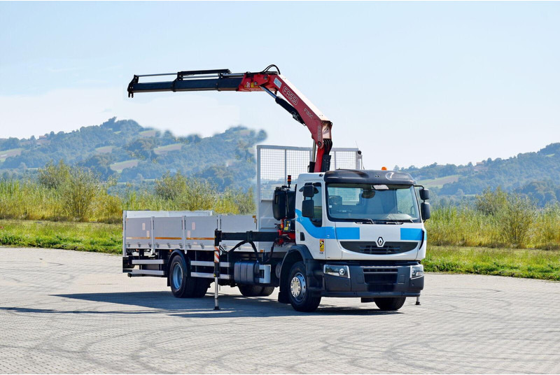 Renault Premium 310 DXI* FASSI F130AC.23+FUNK* TOP - Бортова вантажівка/ Платформа, Вантажівка з маніпулятором: фото 2 Renault Premium 310 DXI* FASSI F130AC.23+FUNK* TOP - Бортова вантажівка/ Платформа, Вантажівка з маніпулятором: фото 2