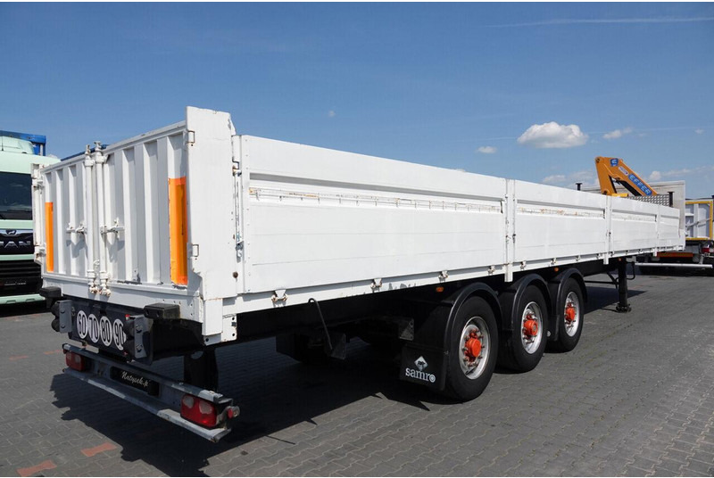 Samro NACZEPA BURTOWA / + HDS EFFER 95-3S - WYSÓW : 9 METRÓW / SPROWA - Бортовий напівпричіп/ Платформа: фото 5 Samro NACZEPA BURTOWA / + HDS EFFER 95-3S - WYSÓW : 9 METRÓW / SPROWA - Бортовий напівпричіп/ Платформа: фото 5