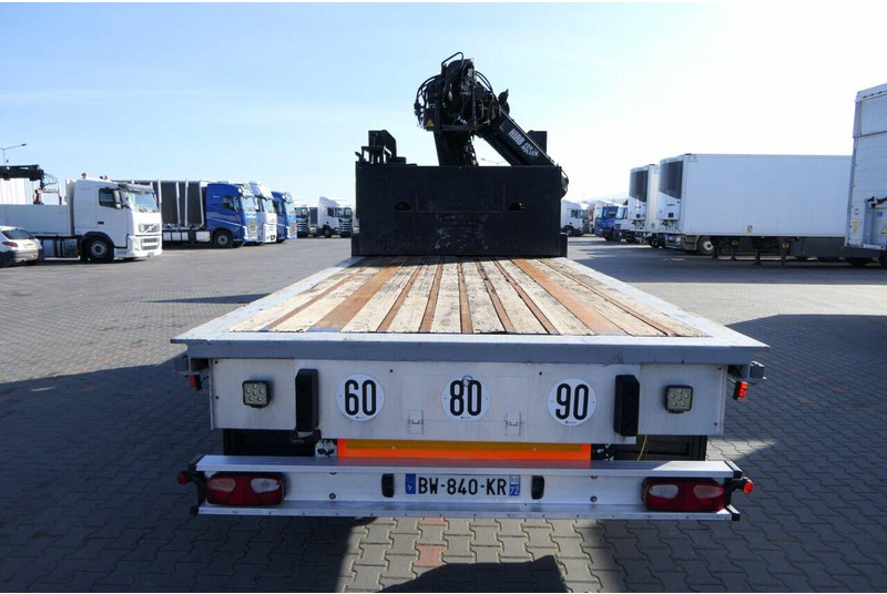Samro NACZEPA PLATFORMA + HDS HIAB R 150 / DO BUDOWLANKI / PODŁOGA SZY - Бортовий напівпричіп/ Платформа: фото 5 Samro NACZEPA PLATFORMA + HDS HIAB R 150 / DO BUDOWLANKI / PODŁOGA SZY - Бортовий напівпричіп/ Платформа: фото 5