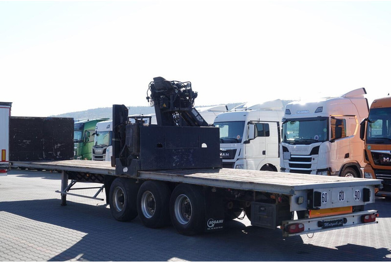 Samro NACZEPA PLATFORMA / + HDS HIAB R 150 F3 - WYSÓW : 8 METRÓW - Бортовий напівпричіп/ Платформа: фото 5 Samro NACZEPA PLATFORMA / + HDS HIAB R 150 F3 - WYSÓW : 8 METRÓW - Бортовий напівпричіп/ Платформа: фото 5