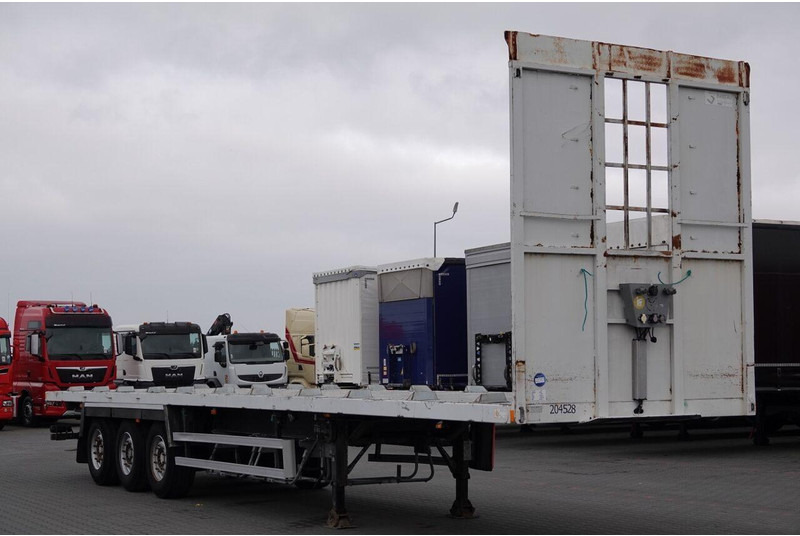 Samro NACZEPA PLATFORMA / MOCNA PODŁOGA / OSIE SAF - Бортовий напівпричіп/ Платформа: фото 1 Samro NACZEPA PLATFORMA / MOCNA PODŁOGA / OSIE SAF - Бортовий напівпричіп/ Платформа: фото 1