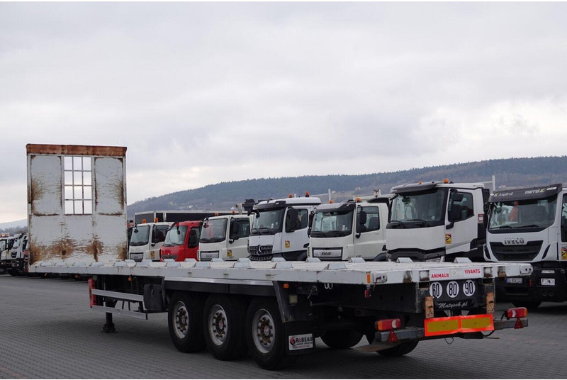 Samro NACZEPA PLATFORMA / MOCNA PODŁOGA / OSIE SAF - Бортовий напівпричіп/ Платформа: фото 5 Samro NACZEPA PLATFORMA / MOCNA PODŁOGA / OSIE SAF - Бортовий напівпричіп/ Платформа: фото 5