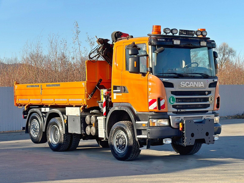 Scania G 360 * KIPPER 4,60m * PALFINGER PK 11002/ 4x4 - Самоскид вантажівка, Вантажівка з маніпулятором: фото 3 Scania G 360 * KIPPER 4,60m * PALFINGER PK 11002/ 4x4 - Самоскид вантажівка, Вантажівка з маніпулятором: фото 3