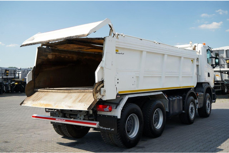 Scania G 410 / 8X4 / ZABUDOWA SAMOWYŁADOWCZA DO ASFALTU / 2X HYDROKLAPA - Асфальтоукладач: фото 4 Scania G 410 / 8X4 / ZABUDOWA SAMOWYŁADOWCZA DO ASFALTU / 2X HYDROKLAPA - Асфальтоукладач: фото 4