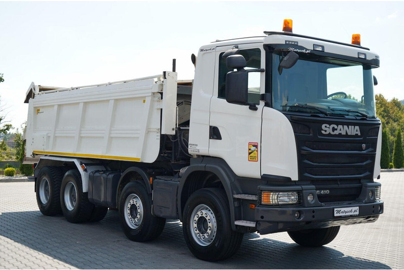 Scania G 410 / 8X4 / ZABUDOWA SAMOWYŁADOWCZA DO ASFALTU / 2X HYDROKLAPA - Асфальтоукладач: фото 5 Scania G 410 / 8X4 / ZABUDOWA SAMOWYŁADOWCZA DO ASFALTU / 2X HYDROKLAPA - Асфальтоукладач: фото 5