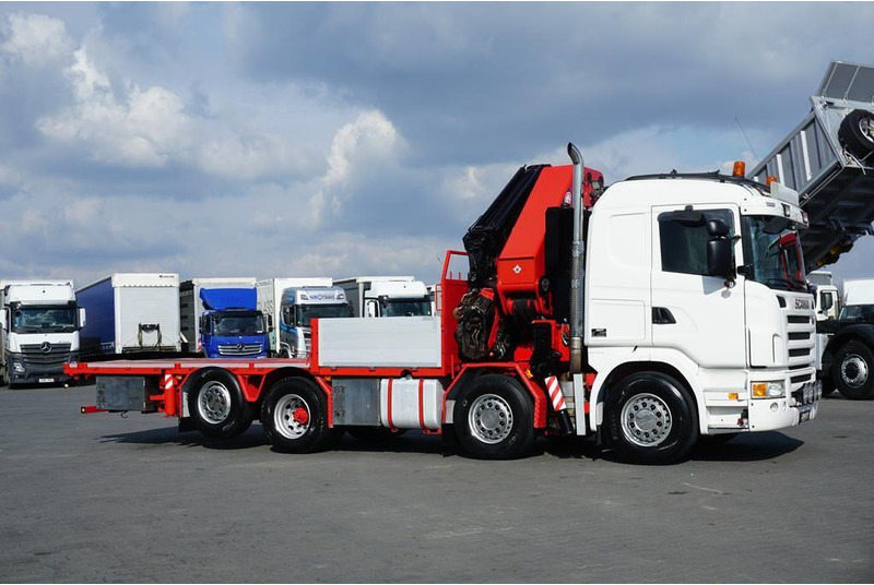 Scania G 480 / 8 X 2 / SKRZYNIOWY + HDS / HMF THOR - O K6 + JIB FJ 2000 - Бортова вантажівка/ Платформа, Вантажівка з маніпулятором: фото 5 Scania G 480 / 8 X 2 / SKRZYNIOWY + HDS / HMF THOR - O K6 + JIB FJ 2000 - Бортова вантажівка/ Платформа, Вантажівка з маніпулятором: фото 5