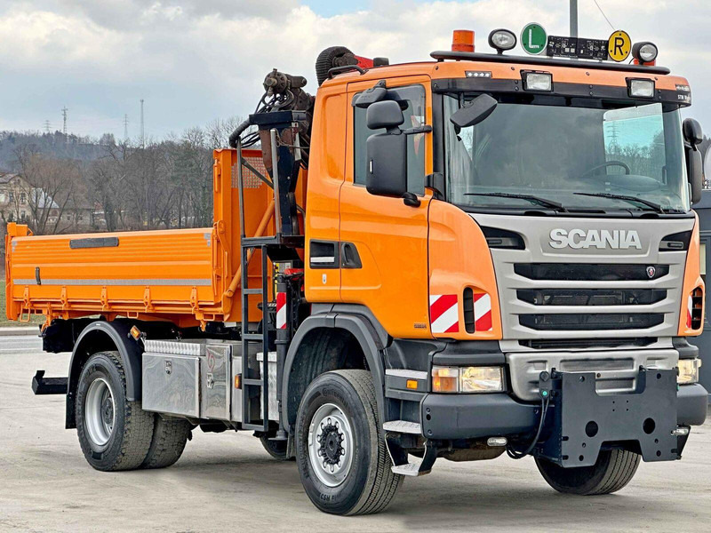 Scania G360 Kipper 4,10m *PK 11002 B + FUNK *4x4 - Самоскид вантажівка, Вантажівка з маніпулятором: фото 4 Scania G360 Kipper 4,10m *PK 11002 B + FUNK *4x4 - Самоскид вантажівка, Вантажівка з маніпулятором: фото 4