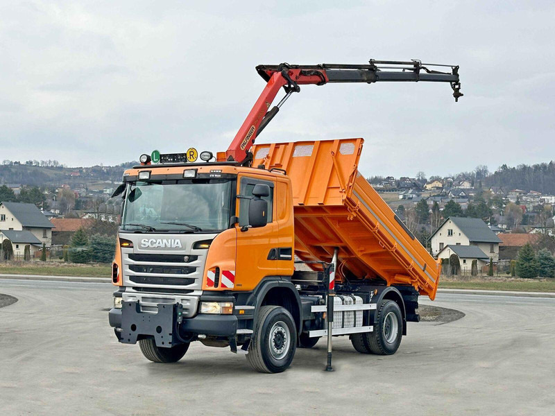 Scania G360 Kipper 4,10m *PK 11002 B + FUNK *4x4 - Самоскид вантажівка, Вантажівка з маніпулятором: фото 2 Scania G360 Kipper 4,10m *PK 11002 B + FUNK *4x4 - Самоскид вантажівка, Вантажівка з маніпулятором: фото 2
