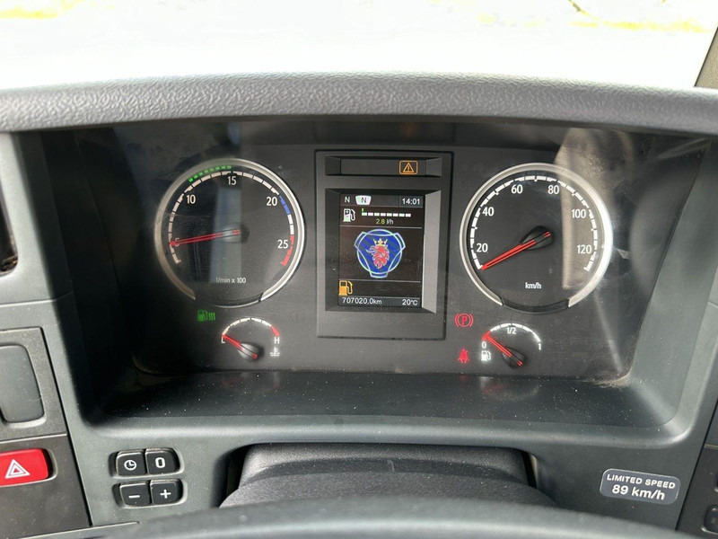 Бортова вантажівка/ Платформа, Вантажівка з маніпулятором Scania G440 6x4 20T MARREL HOOKLIFT - RETARDER - STEEL: фото 17