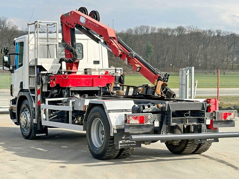 Scania P 250 * HMF 635 K2 + FUNK * TOPZUSTAND - Самоскид вантажівка, Вантажівка з маніпулятором: фото 4 Scania P 250 * HMF 635 K2 + FUNK * TOPZUSTAND - Самоскид вантажівка, Вантажівка з маніпулятором: фото 4