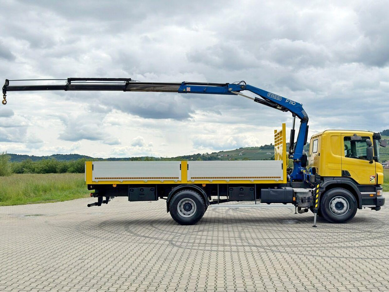 Scania P 270 * FASSI F110A.23 + FUNK * TOPZUSTAND - Бортова вантажівка/ Платформа, Вантажівка з маніпулятором: фото 5 Scania P 270 * FASSI F110A.23 + FUNK * TOPZUSTAND - Бортова вантажівка/ Платформа, Вантажівка з маніпулятором: фото 5