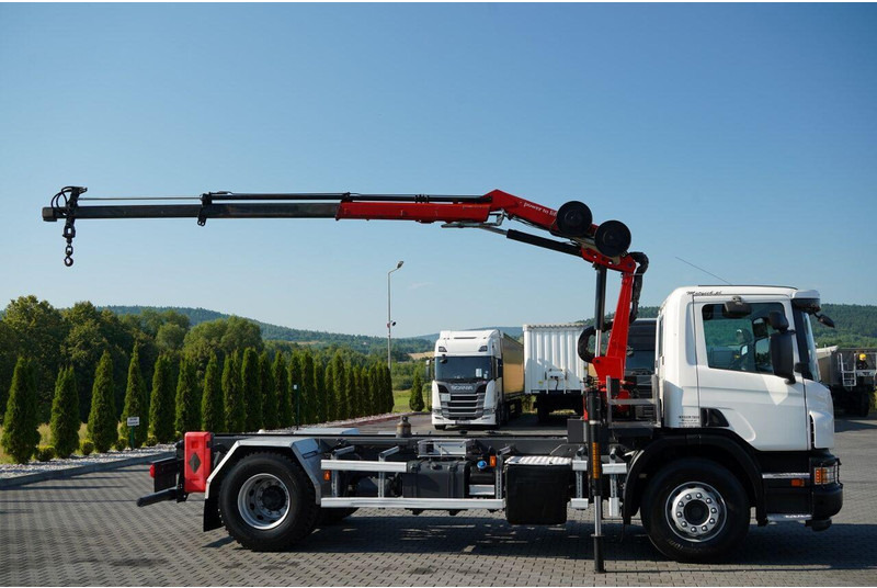 Scania P 280 / 4X2 / SIŁOWNIK DO WYWROTU / + HDS HMF 635 / UDŹWIG 1 500 - Самоскид вантажівка: фото 5 Scania P 280 / 4X2 / SIŁOWNIK DO WYWROTU / + HDS HMF 635 / UDŹWIG 1 500 - Самоскид вантажівка: фото 5