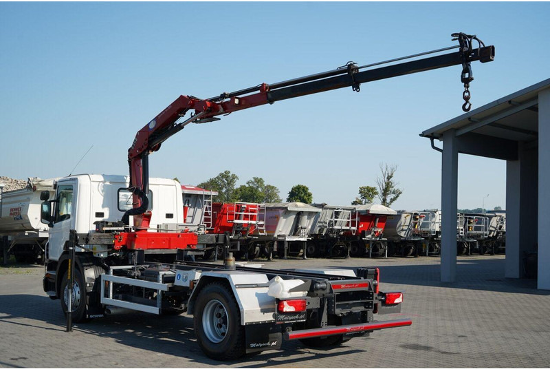 Scania P 280 / 4X2 / SIŁOWNIK DO WYWROTU / + HDS HMF 635 / UDŹWIG 1 500 - Самоскид вантажівка: фото 3 Scania P 280 / 4X2 / SIŁOWNIK DO WYWROTU / + HDS HMF 635 / UDŹWIG 1 500 - Самоскид вантажівка: фото 3