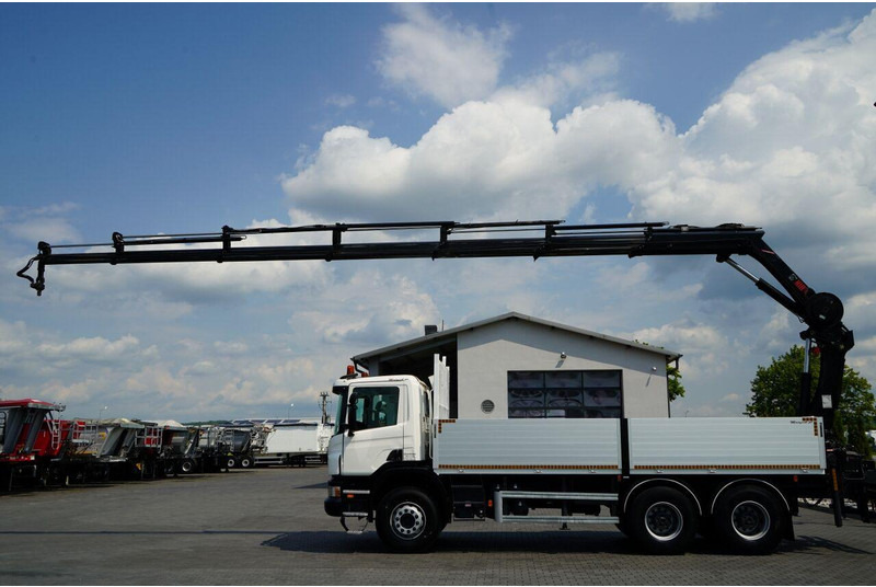 Scania P 360 / 6X4 / SKRZYNIOWY 4.85 + HDS HIAB 211 E-6 HIDUO / UDŹWIG - Бортова вантажівка/ Платформа, Вантажівка з маніпулятором: фото 5 Scania P 360 / 6X4 / SKRZYNIOWY 4.85 + HDS HIAB 211 E-6 HIDUO / UDŹWIG - Бортова вантажівка/ Платформа, Вантажівка з маніпулятором: фото 5