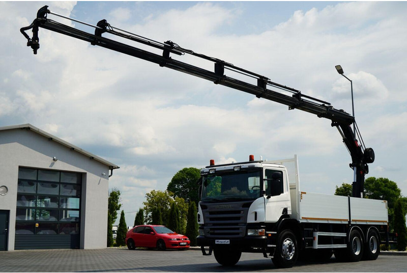 Scania P 360 / 6X4 / SKRZYNIOWY 4.85 + HDS HIAB 211 E-6 HIDUO / UDŹWIG - Бортова вантажівка/ Платформа, Вантажівка з маніпулятором: фото 2 Scania P 360 / 6X4 / SKRZYNIOWY 4.85 + HDS HIAB 211 E-6 HIDUO / UDŹWIG - Бортова вантажівка/ Платформа, Вантажівка з маніпулятором: фото 2