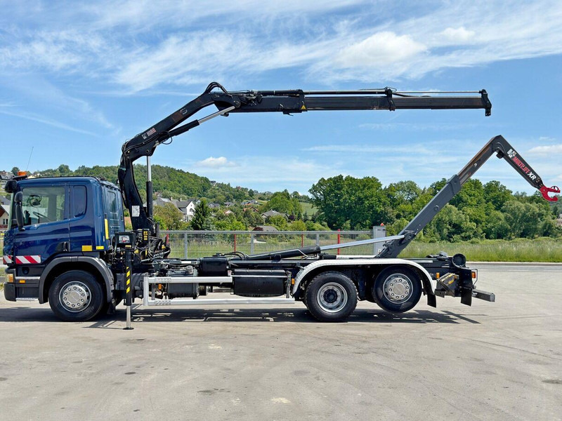 Scania P 360 * ABROLLKIPPER * HIAB 111 BS -2 HIDUO/FUNK - Гаковий мультиліфт вантажівка, Вантажівка з маніпулятором: фото 5 Scania P 360 * ABROLLKIPPER * HIAB 111 BS -2 HIDUO/FUNK - Гаковий мультиліфт вантажівка, Вантажівка з маніпулятором: фото 5