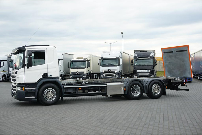 Scania P 410 / ACC / E 6 / BDF + WINDA / 7.15 , 7.45, 7.82 M / OŚ SKRĘT - Вантажівка шасі: фото 3 Scania P 410 / ACC / E 6 / BDF + WINDA / 7.15 , 7.45, 7.82 M / OŚ SKRĘT - Вантажівка шасі: фото 3
