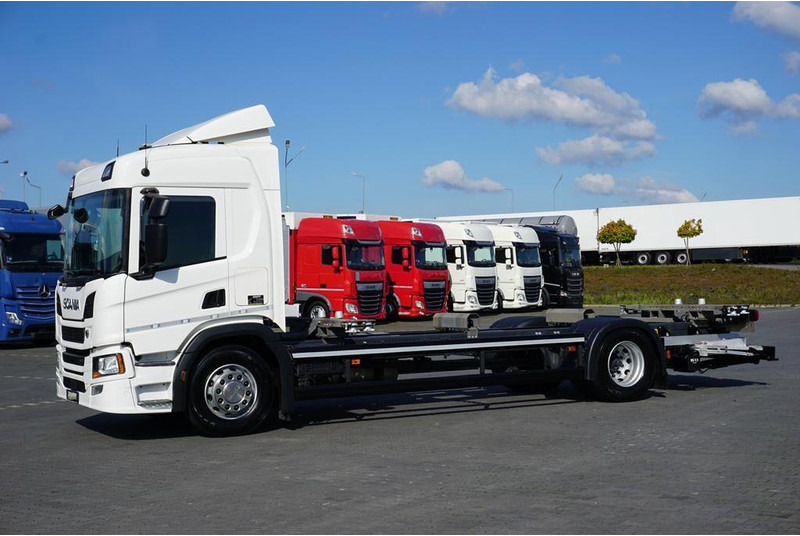 Scania / P 410 / E 6 / BDF + WINDA / 7.15 , 7.45, 7.82 M / RETARDER - Вантажівка шасі: фото 3 Scania / P 410 / E 6 / BDF + WINDA / 7.15 , 7.45, 7.82 M / RETARDER - Вантажівка шасі: фото 3