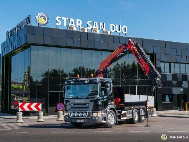 Scania P270 6x2 PALFINGER PK 20002 HDS Crane Rotator - Бортова вантажівка/ Платформа, Вантажівка з маніпулятором: фото 2 Scania P270 6x2 PALFINGER PK 20002 HDS Crane Rotator - Бортова вантажівка/ Платформа, Вантажівка з маніпулятором: фото 2