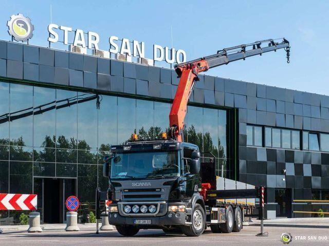 Scania P270 6x2 PALFINGER PK 20002 HDS Crane Rotator - Бортова вантажівка/ Платформа, Вантажівка з маніпулятором: фото 1 Scania P270 6x2 PALFINGER PK 20002 HDS Crane Rotator - Бортова вантажівка/ Платформа, Вантажівка з маніпулятором: фото 1
