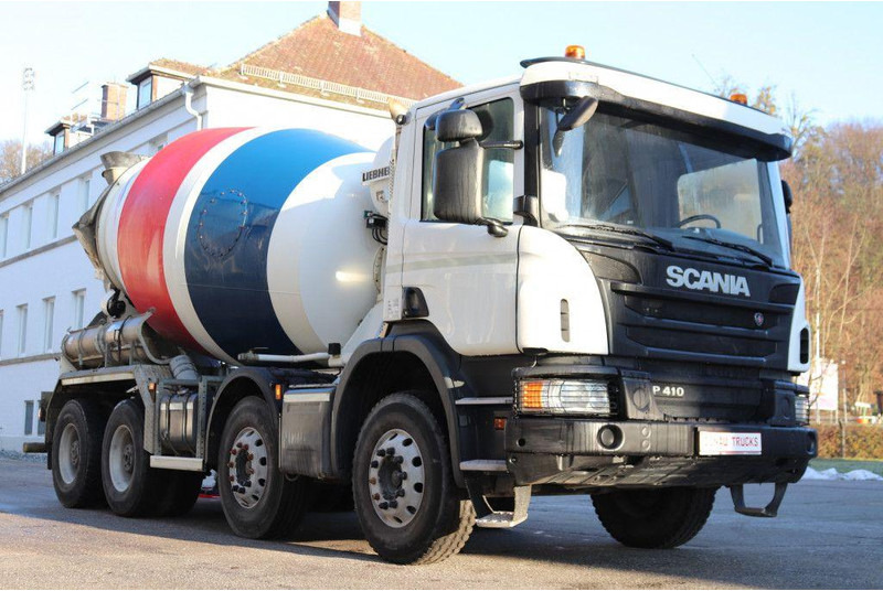 Scania P410 EURO6 Liebherr 9m3 TÜV Neu - Автобетонозмішувач: фото 1 Scania P410 EURO6 Liebherr 9m3 TÜV Neu - Автобетонозмішувач: фото 1