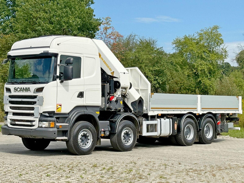 Scania R 500 * PK 88002 - EH G + FUNK * 8x4 *TOPZUSTAND - Бортова вантажівка/ Платформа, Вантажівка з маніпулятором: фото 4 Scania R 500 * PK 88002 - EH G + FUNK * 8x4 *TOPZUSTAND - Бортова вантажівка/ Платформа, Вантажівка з маніпулятором: фото 4