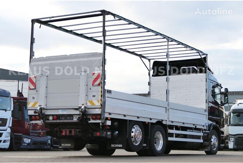 Scania R 580 6x2 Flatbed + Tail lift - Бортова вантажівка/ Платформа: фото 3 Scania R 580 6x2 Flatbed + Tail lift - Бортова вантажівка/ Платформа: фото 3