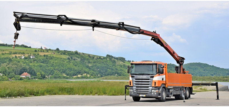 Scania R400 Pritsche 6,80m - Бортова вантажівка/ Платформа, Вантажівка з маніпулятором: фото 2 Scania R400 Pritsche 6,80m - Бортова вантажівка/ Платформа, Вантажівка з маніпулятором: фото 2