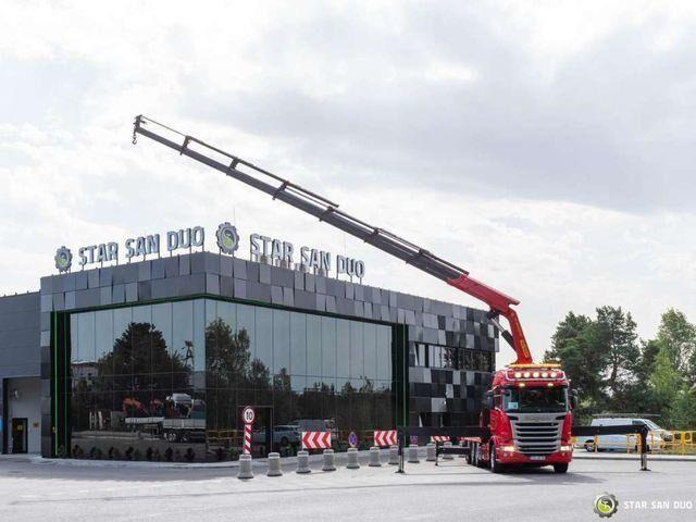 Scania R450 8x4 Palfinger PK 65002 SH HDS Crane - Бортова вантажівка/ Платформа, Вантажівка з маніпулятором: фото 3 Scania R450 8x4 Palfinger PK 65002 SH HDS Crane - Бортова вантажівка/ Платформа, Вантажівка з маніпулятором: фото 3