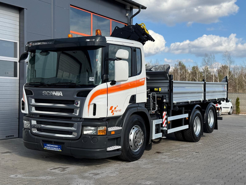 Scania SCANIA P270 6x2 wywrotka 3-stronna + HDS TEREX ATLAS 165.2E - Самоскид вантажівка, Вантажівка з маніпулятором: фото 1 Scania SCANIA P270 6x2 wywrotka 3-stronna + HDS TEREX ATLAS 165.2E - Самоскид вантажівка, Вантажівка з маніпулятором: фото 1
