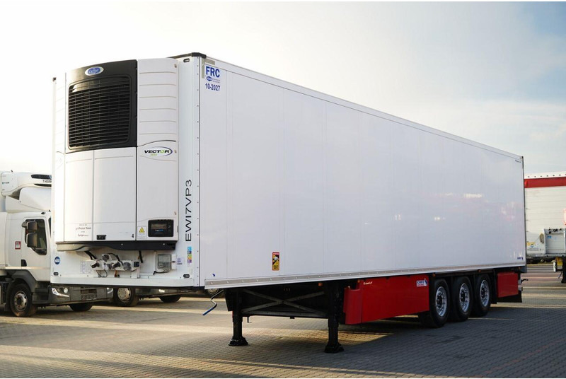 Schmitz Cargobull CHŁODNIA / CARRIER VECTOR 1550 / OŚ PODNOSZONA / DOPPELSTOCK / K - Рефрижератор напівпричіп: фото 1 Schmitz Cargobull CHŁODNIA / CARRIER VECTOR 1550 / OŚ PODNOSZONA / DOPPELSTOCK / K - Рефрижератор напівпричіп: фото 1