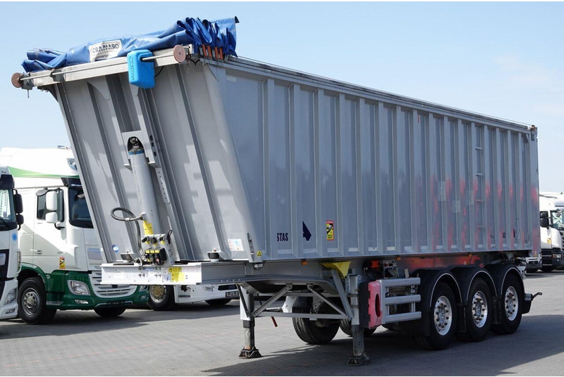 Stas WYWROTKA 43 m3  / ALUMINIOWA / OŚ PODNOSZONA  /  ALUFELGI - Самоскид напівпричіп: фото 2 Stas WYWROTKA 43 m3  / ALUMINIOWA / OŚ PODNOSZONA  /  ALUFELGI - Самоскид напівпричіп: фото 2
