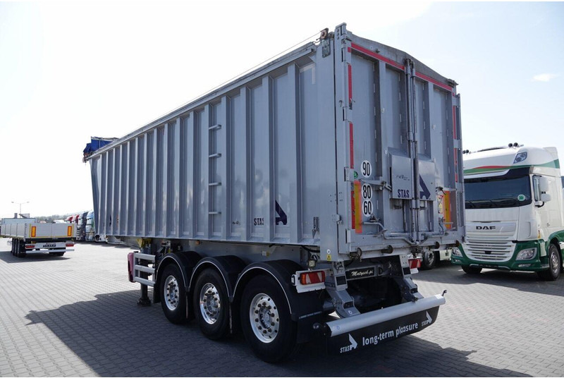 Stas WYWROTKA 43 m3  / ALUMINIOWA / OŚ PODNOSZONA  /  ALUFELGI - Самоскид напівпричіп: фото 4 Stas WYWROTKA 43 m3  / ALUMINIOWA / OŚ PODNOSZONA  /  ALUFELGI - Самоскид напівпричіп: фото 4