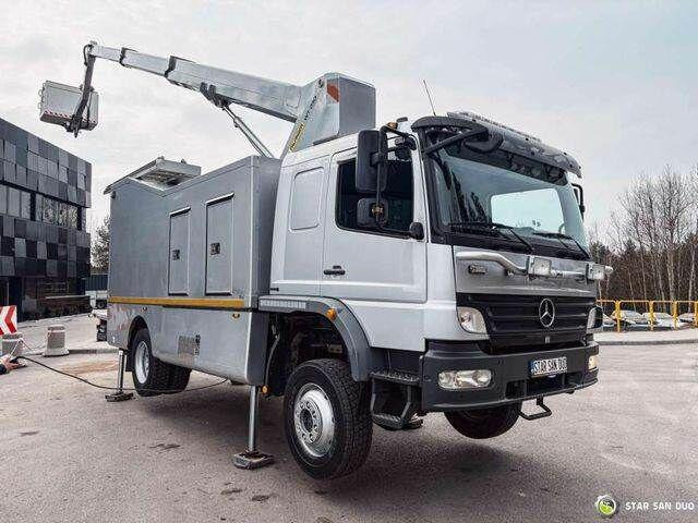 Mercedes-Benz 1529 4x4 Atego Lift Palfinger Wumag WT 230 - Вантажівка, Вантажівка з маніпулятором: фото 4 Mercedes-Benz 1529 4x4 Atego Lift Palfinger Wumag WT 230 - Вантажівка, Вантажівка з маніпулятором: фото 4