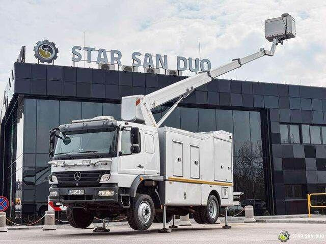 Mercedes-Benz 1529 4x4 Atego Lift Palfinger Wumag WT 230 - Вантажівка, Вантажівка з маніпулятором: фото 3 Mercedes-Benz 1529 4x4 Atego Lift Palfinger Wumag WT 230 - Вантажівка, Вантажівка з маніпулятором: фото 3