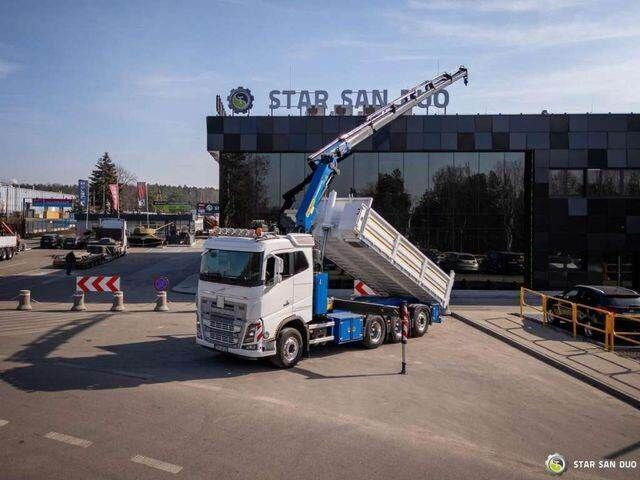 Volvo FH 16.550 8x4 Palfinger PK 34002-SH Crane Kippe - Самоскид вантажівка, Вантажівка з маніпулятором: фото 3 Volvo FH 16.550 8x4 Palfinger PK 34002-SH Crane Kippe - Самоскид вантажівка, Вантажівка з маніпулятором: фото 3