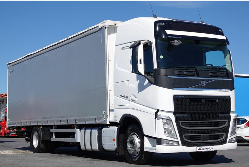 Volvo FH 420 / 4x2 / SOLÓWKA / FIRANKA 9.10 M / I-PARK COOL / WINDA DH - Тентована вантажівка: фото 5 Volvo FH 420 / 4x2 / SOLÓWKA / FIRANKA 9.10 M / I-PARK COOL / WINDA DH - Тентована вантажівка: фото 5