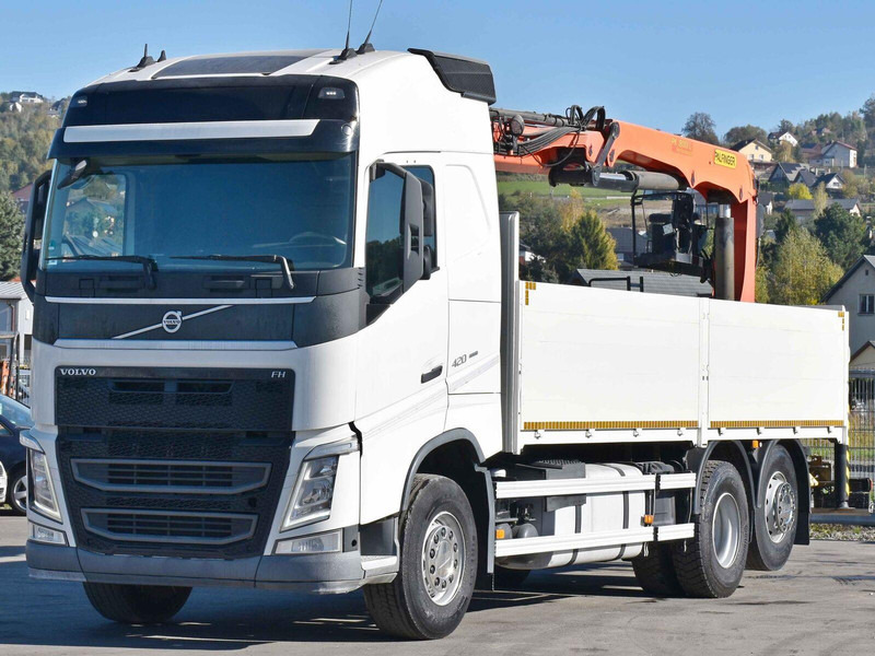 Volvo FH 420 - Бортова вантажівка/ Платформа, Вантажівка з маніпулятором: фото 4 Volvo FH 420 - Бортова вантажівка/ Платформа, Вантажівка з маніпулятором: фото 4