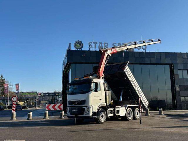 Самоскид вантажівка, Вантажівка з маніпулятором Volvo FH 460 6x4H PALFINGER PK 27002 Crane Tipper 5th: фото 8