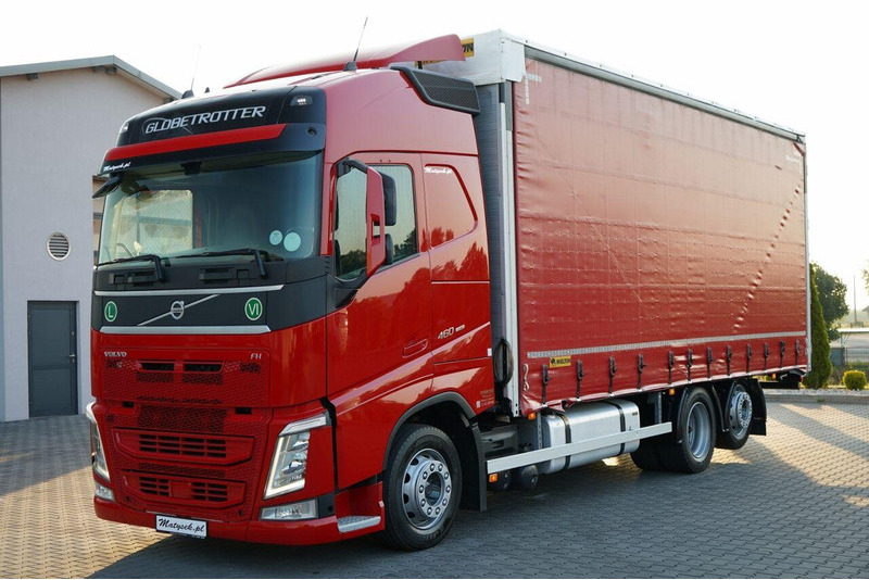 Volvo FH 460 / FIRANKA / 6x2 / PODNOSZONY DACH / I-PARK COOL / OŚ PODN - Тентована вантажівка: фото 1 Volvo FH 460 / FIRANKA / 6x2 / PODNOSZONY DACH / I-PARK COOL / OŚ PODN - Тентована вантажівка: фото 1