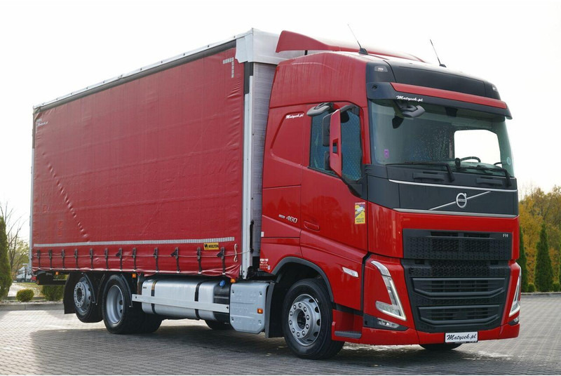 Volvo FH 460 / SOLÓWKA / I-SAVE / I-PARK COOL / OŚ PODNOSZONA SKRĘTNA - Тентована вантажівка: фото 1 Volvo FH 460 / SOLÓWKA / I-SAVE / I-PARK COOL / OŚ PODNOSZONA SKRĘTNA - Тентована вантажівка: фото 1