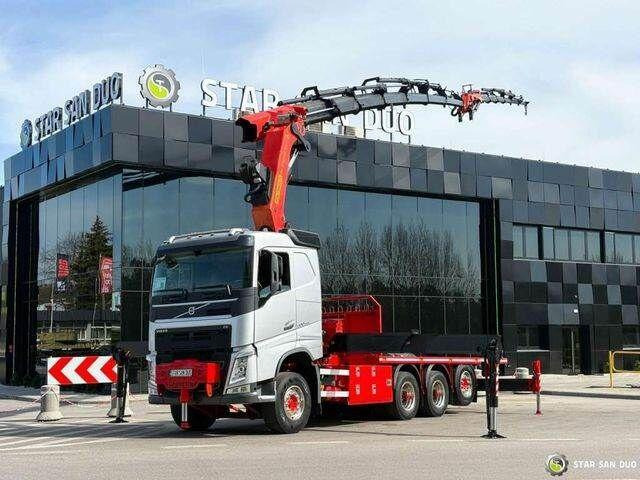 Volvo FH 500 8x4*4 PK65002 Fly JIB Crane 7456 h Winch - Бортова вантажівка/ Платформа, Вантажівка з маніпулятором: фото 2 Volvo FH 500 8x4*4 PK65002 Fly JIB Crane 7456 h Winch - Бортова вантажівка/ Платформа, Вантажівка з маніпулятором: фото 2