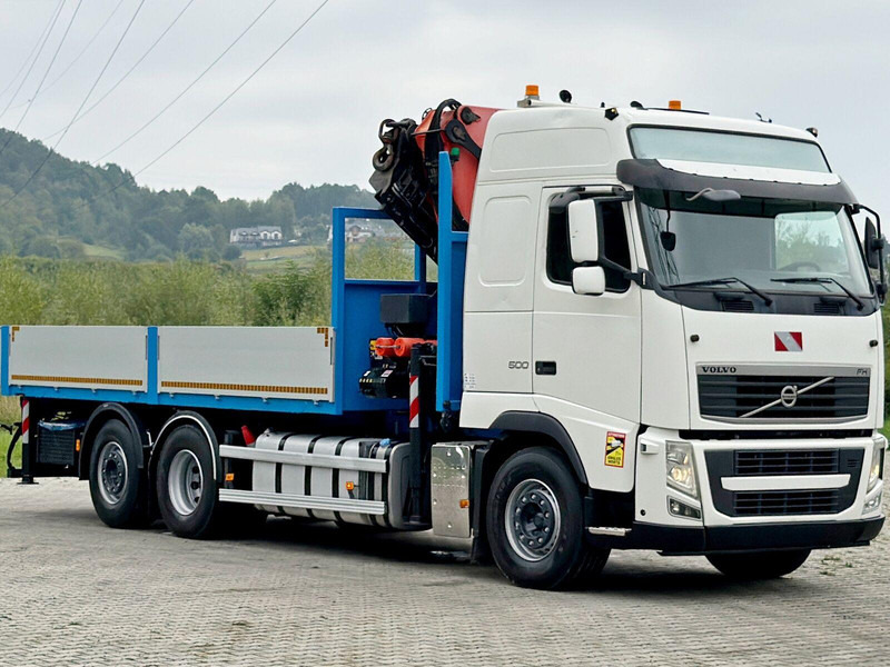 Volvo FH 500 - Бортова вантажівка/ Платформа, Вантажівка з маніпулятором: фото 4 Volvo FH 500 - Бортова вантажівка/ Платформа, Вантажівка з маніпулятором: фото 4