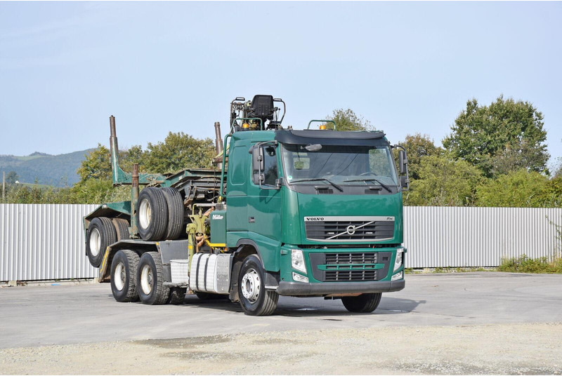 Volvo FH 500 * LOGLIFT F251 S80A + Anhänger /6x4 - Лісовоз, Вантажівка з маніпулятором: фото 2 Volvo FH 500 * LOGLIFT F251 S80A + Anhänger /6x4 - Лісовоз, Вантажівка з маніпулятором: фото 2