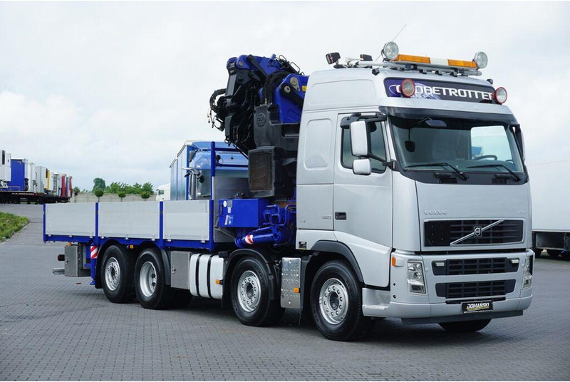 Volvo FH / 520 / 8 X 2 / SKRZYNIOWY + HDS / PM 85 SP + JIB J 1204 / WY - Бортова вантажівка/ Платформа, Вантажівка з маніпулятором: фото 2 Volvo FH / 520 / 8 X 2 / SKRZYNIOWY + HDS / PM 85 SP + JIB J 1204 / WY - Бортова вантажівка/ Платформа, Вантажівка з маніпулятором: фото 2