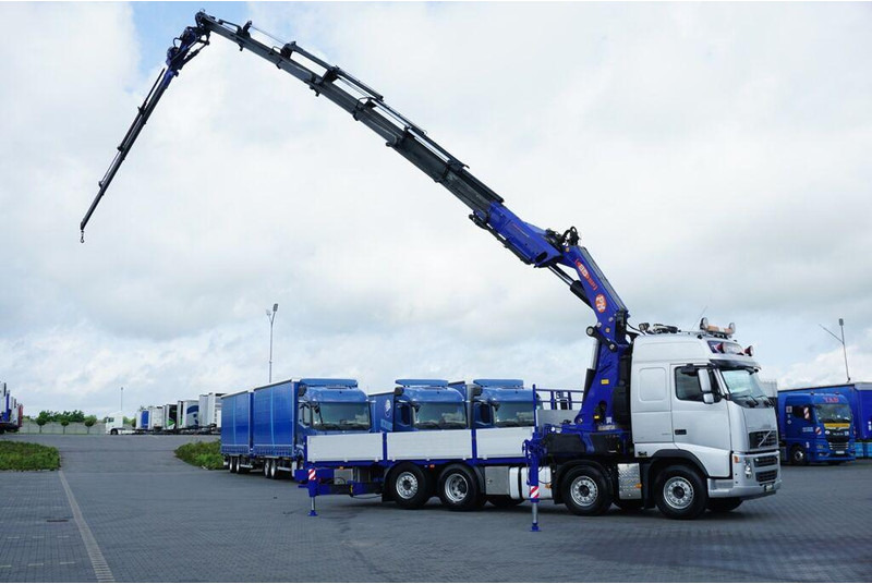 Volvo FH / 520 / 8 X 2 / SKRZYNIOWY + HDS / PM 85 SP + JIB J 1204 / WY - Бортова вантажівка/ Платформа, Вантажівка з маніпулятором: фото 4 Volvo FH / 520 / 8 X 2 / SKRZYNIOWY + HDS / PM 85 SP + JIB J 1204 / WY - Бортова вантажівка/ Платформа, Вантажівка з маніпулятором: фото 4