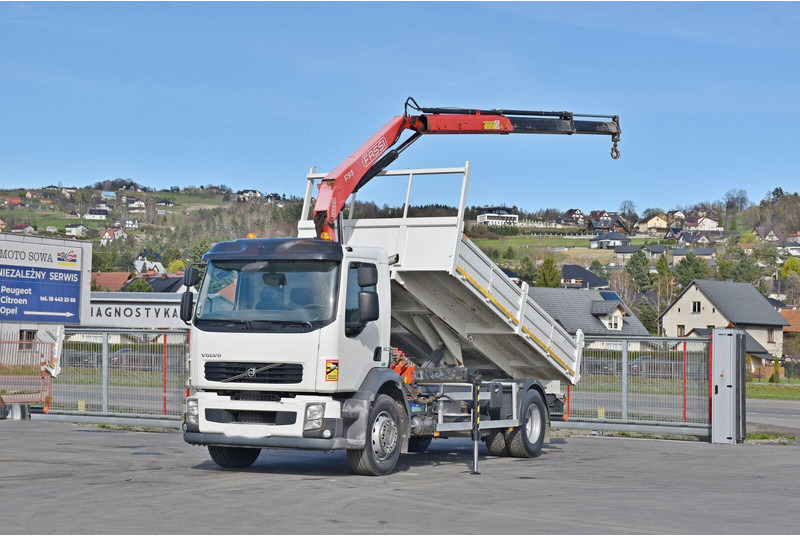 Volvo FL 290 KIPPER 4,90m * FASSI F95A.22 + FUNK * TOP - Самоскид вантажівка, Вантажівка з маніпулятором: фото 2 Volvo FL 290 KIPPER 4,90m * FASSI F95A.22 + FUNK * TOP - Самоскид вантажівка, Вантажівка з маніпулятором: фото 2